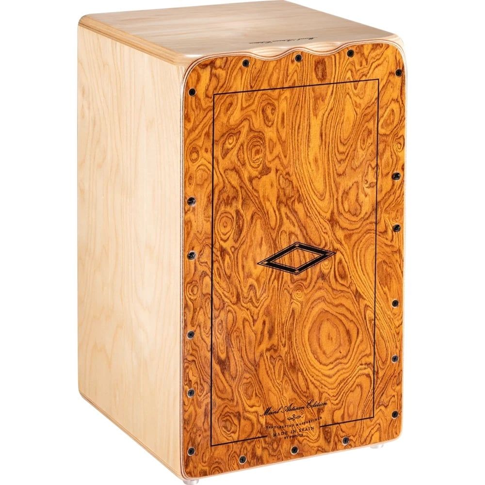 Meinl Artisan Edition Cajon - buleria line, lava-burl frontplate