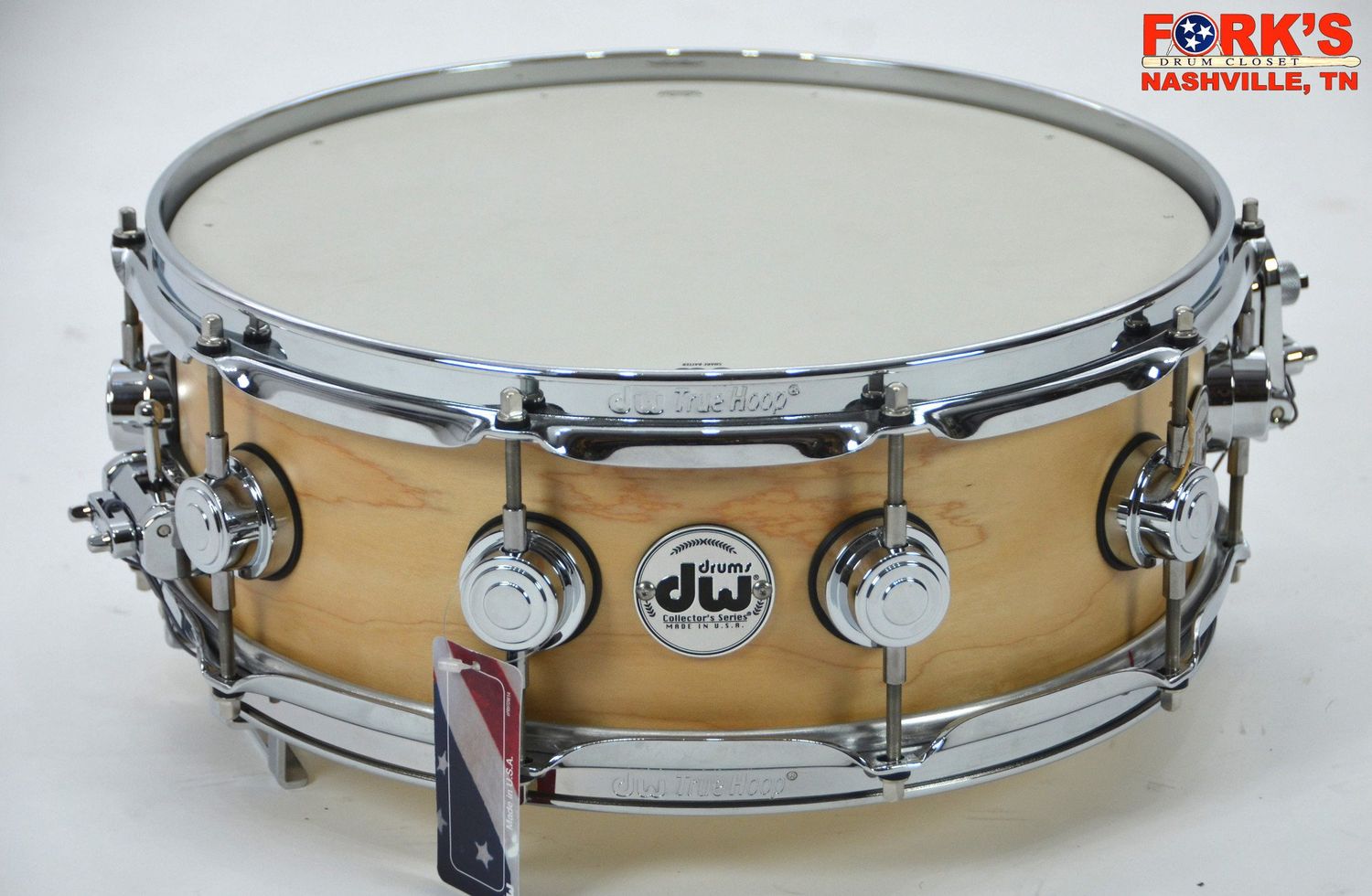 DW Collectors 5x14 Truesonic Pure Maple Snare Drum