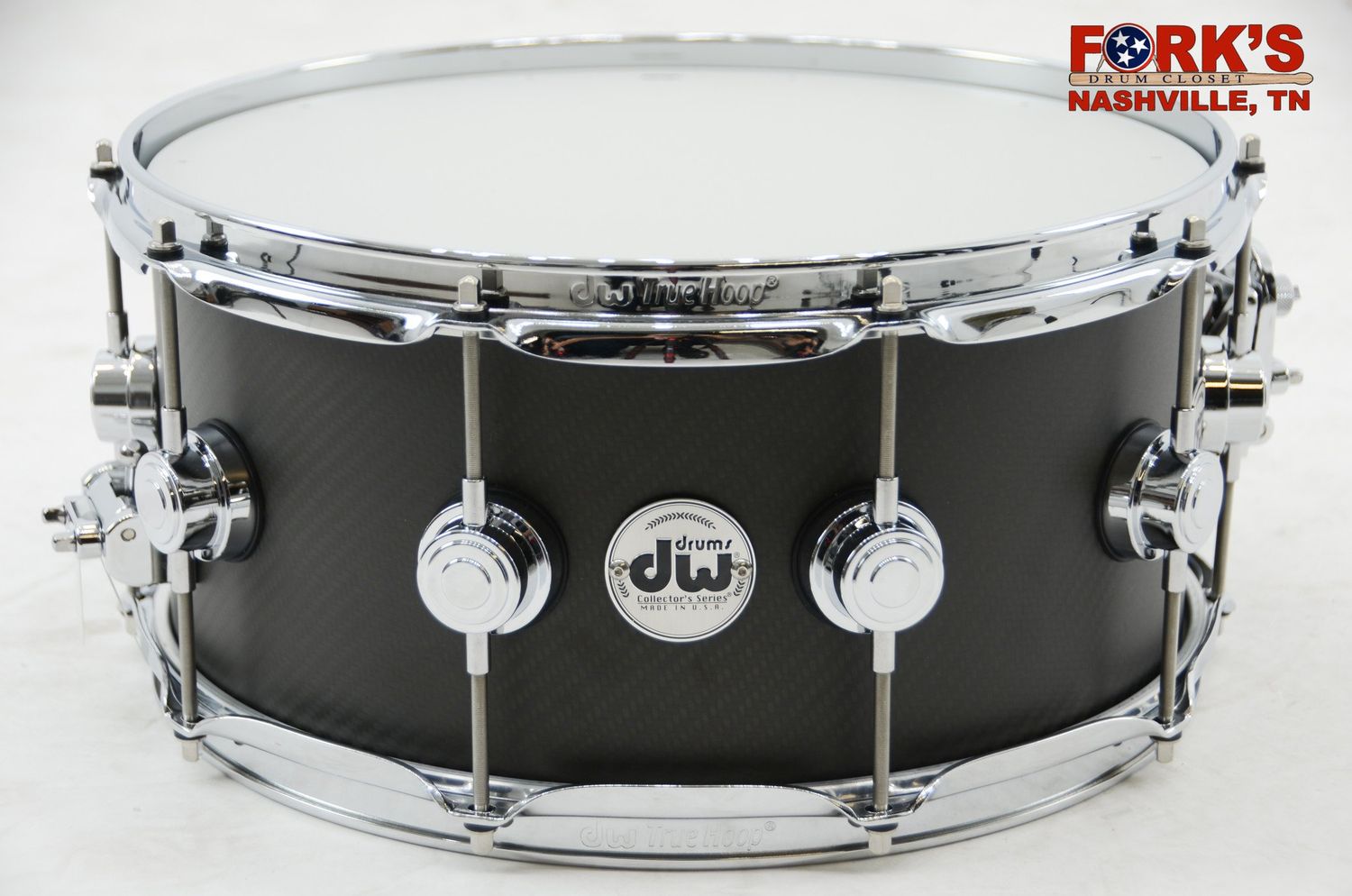 DW Collectors 6.5x14 Carbon Fiber Snare Drum