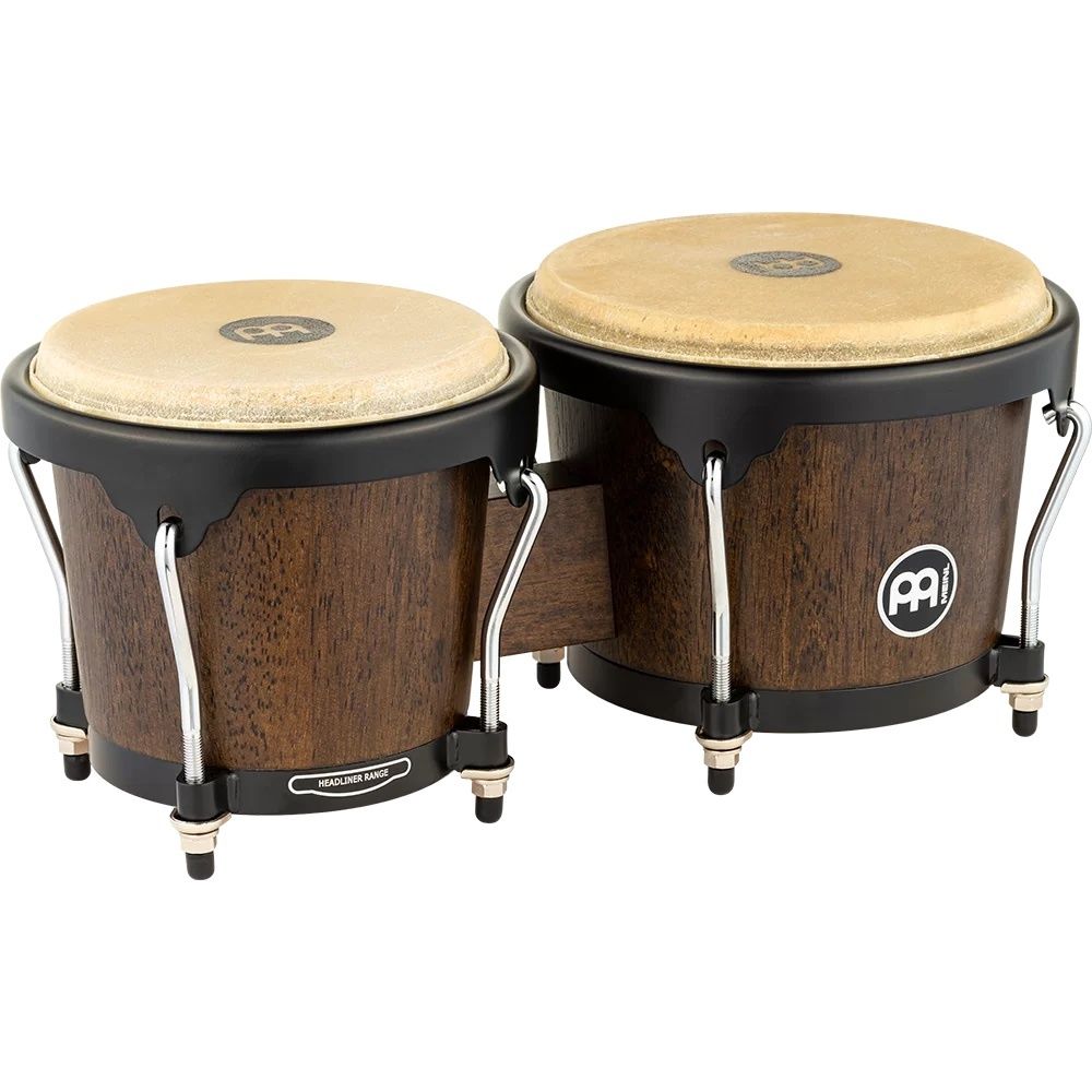 Meinl Headliner 6 3/4&quot; &amp; 8&quot; wood bongo, vintage wine barrel
