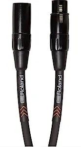 Roland 25ft Microphone Cable - Black Series