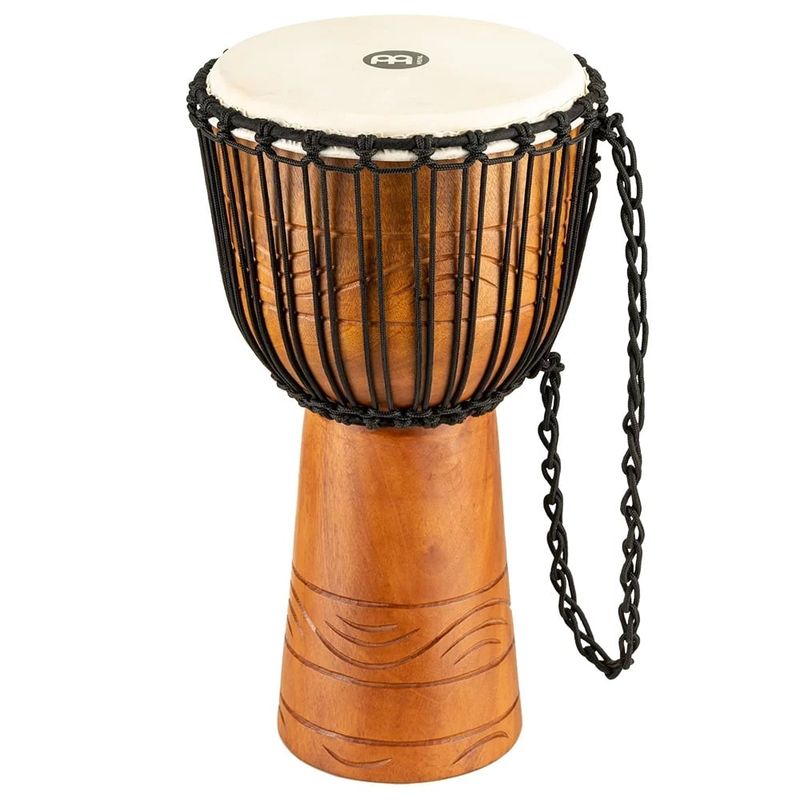 Meinl African Style Rope-Tuned Djembe - 10" water rhythm, incl. bag