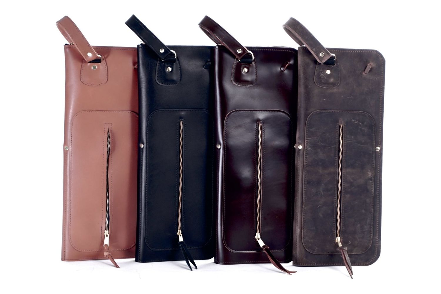 Cronkhite Stick and Mallet Bags Chocolate Brown Leather Stick Bag