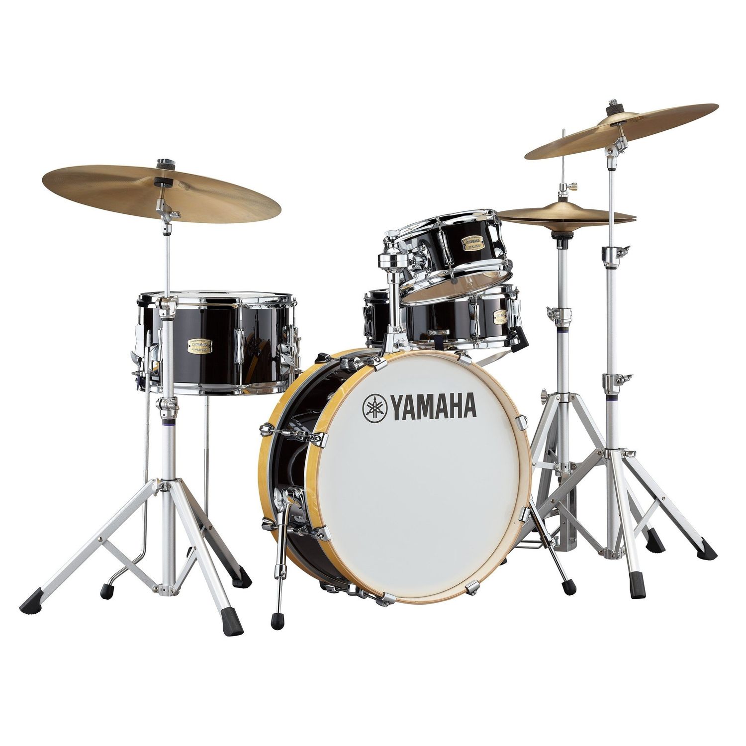 Yamaha Stage Custom Hip 4pc Drum Kit - “Raven Black”