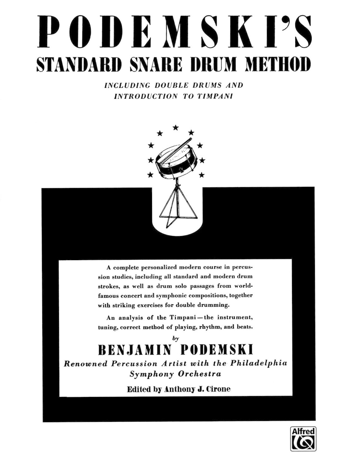 Podemski&#39;s Standard Snare Drum Method - Benjamin Podemski