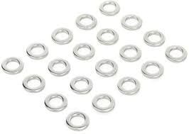 Canopus Chrome Over Brass Washer (20pc in a package)