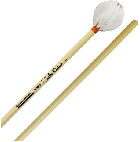 IP MEDIUM HARD MARIMBA MALLETS - WHITE YARN - RATTAN