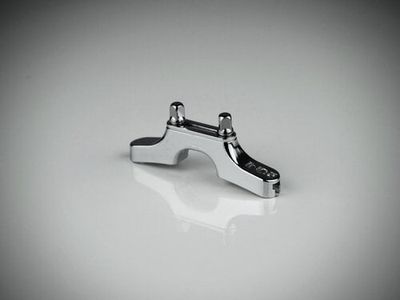 INDe Drum Labs UBP Universal Butt Plate Chrome