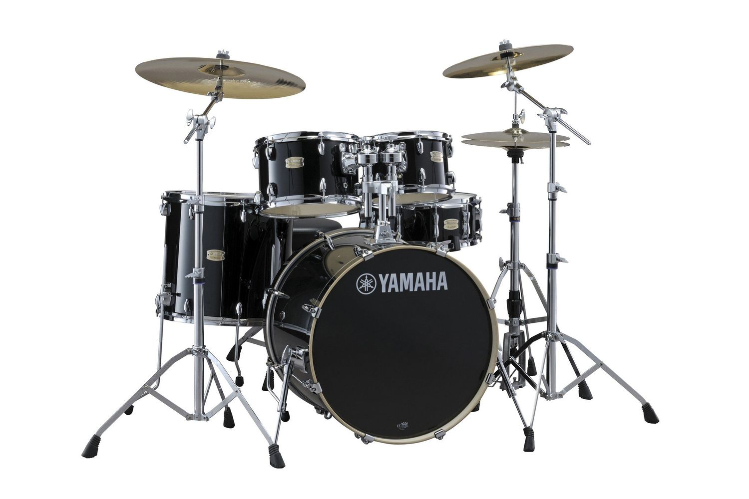 Yamaha Stage Custom Birch 5pc Drum Kit - “Raven Black”