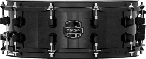 Mapex MPX Birch 5.5x14 Snare Drum - &quot;Transparent Midnight Black”