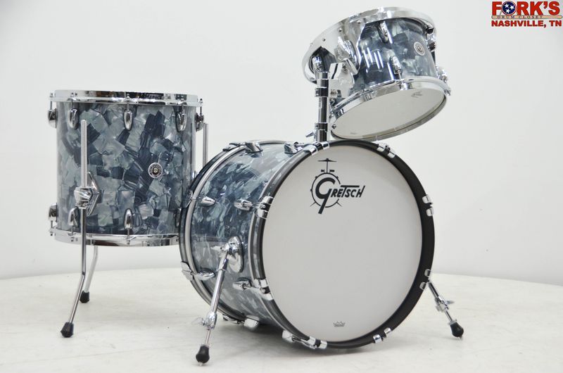 Gretsch Brooklyn 3 pc Drum Kit - &quot;Abalone Nitron&quot;