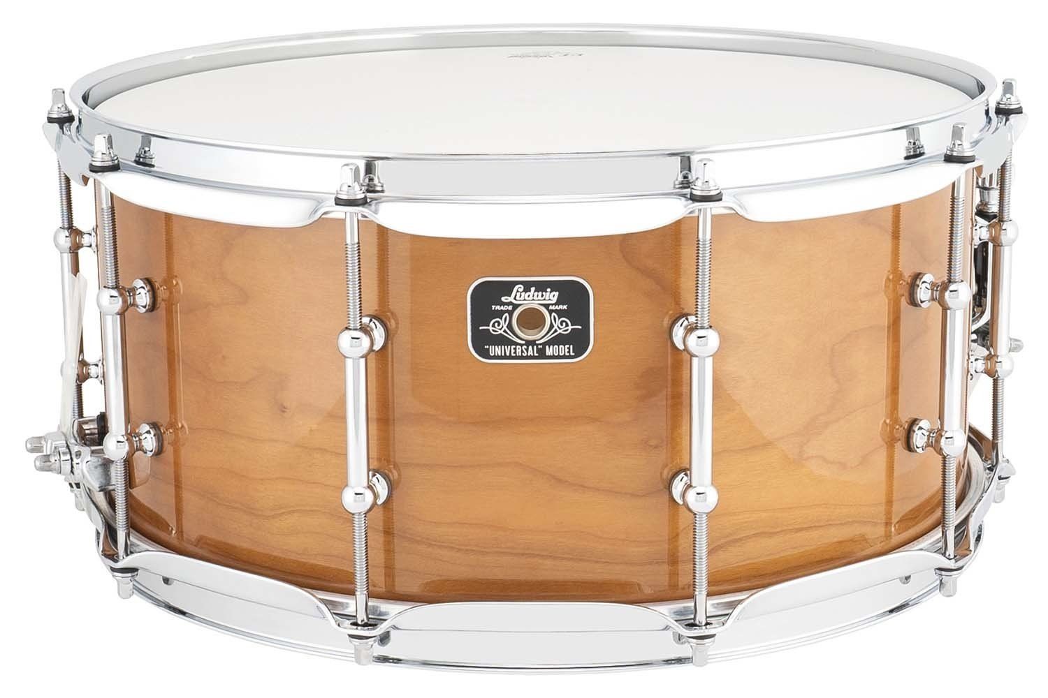 Ludwig 6.5X14 Universal Cherry Snare Drum