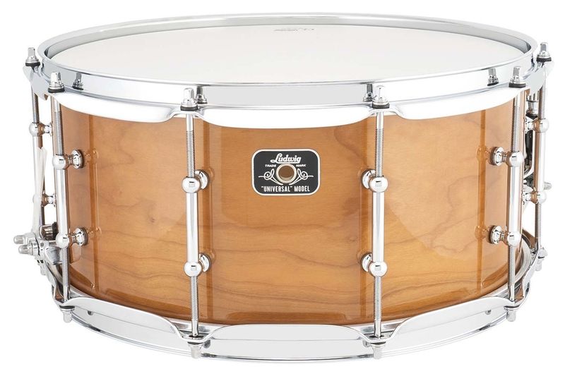 Ludwig 6.5X14 Universal Cherry Snare Drum