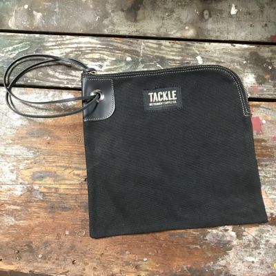 Tackle Instrument Supply, Zippered Accessory Bag - Black