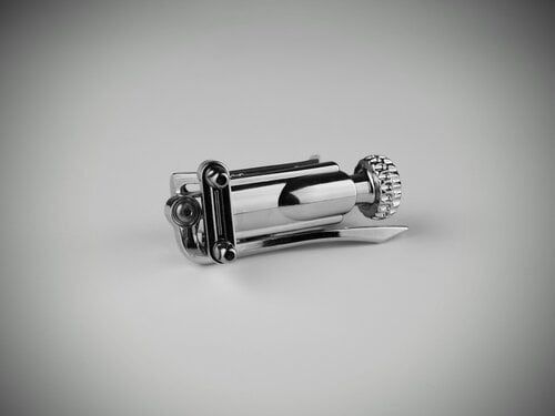 INDe Drum Labs SB1X Snare Drum Snare Drum Strainer - Chrome - No Butt Plate