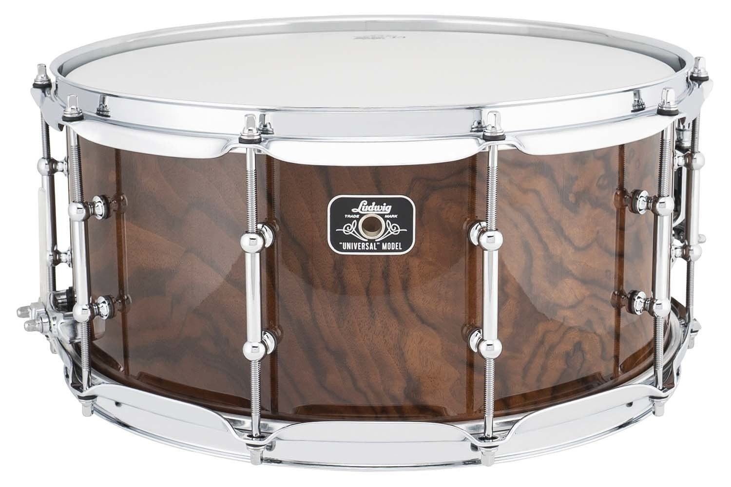 Ludwig 6.5X14 Universal Walnut Snare Drum