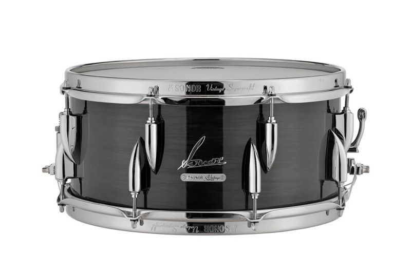 Sonor Vintage Series 5.75x14 Snare Drum - Vintage Black Slate
