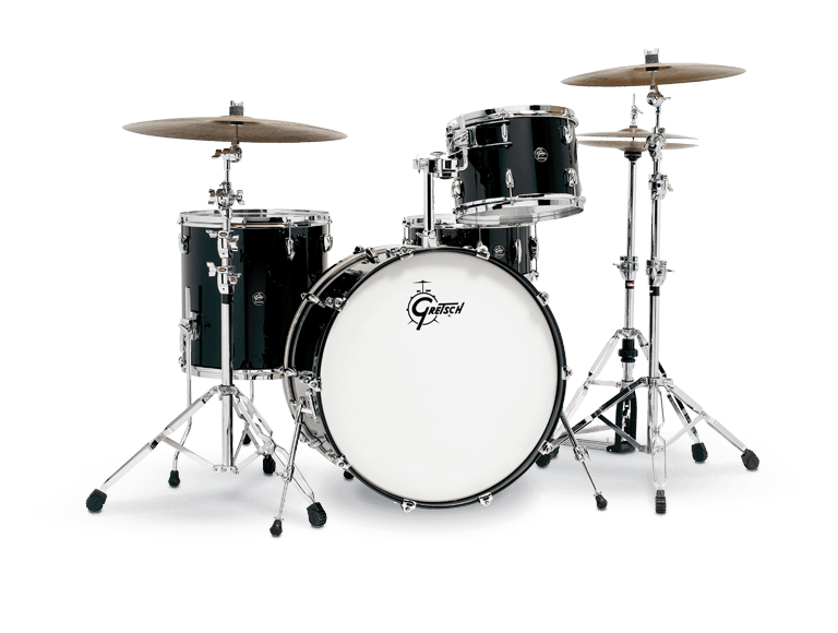 Gretsch Renown 4pc Drum Kit - “Piano Black” (24/13/16/14sn)