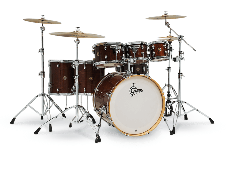 Gretsch Catalina Maple 7pc Drum Kit - &quot;Walnut Glaze” (22/8/10/12/14/16/14SN)