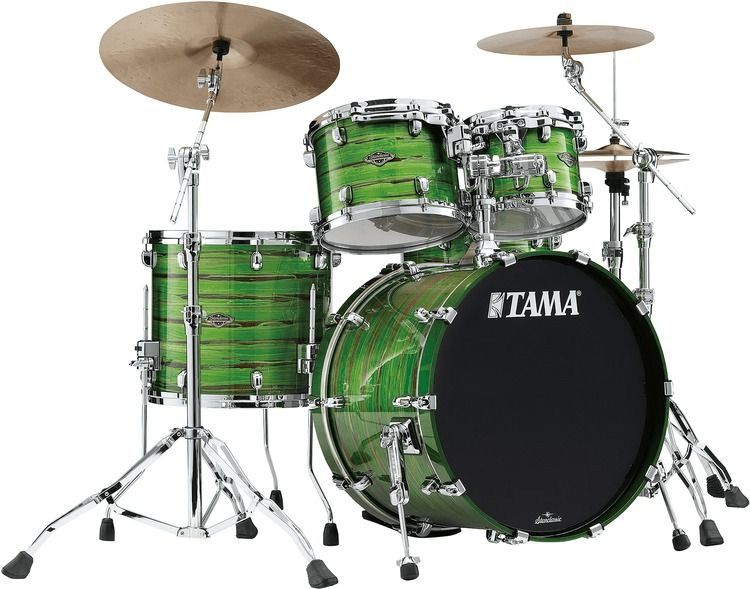 Tama Starclassic Walnut/Birch 4pc Drum Kit - &quot;Lacquer Shamrock Oyster&quot;
