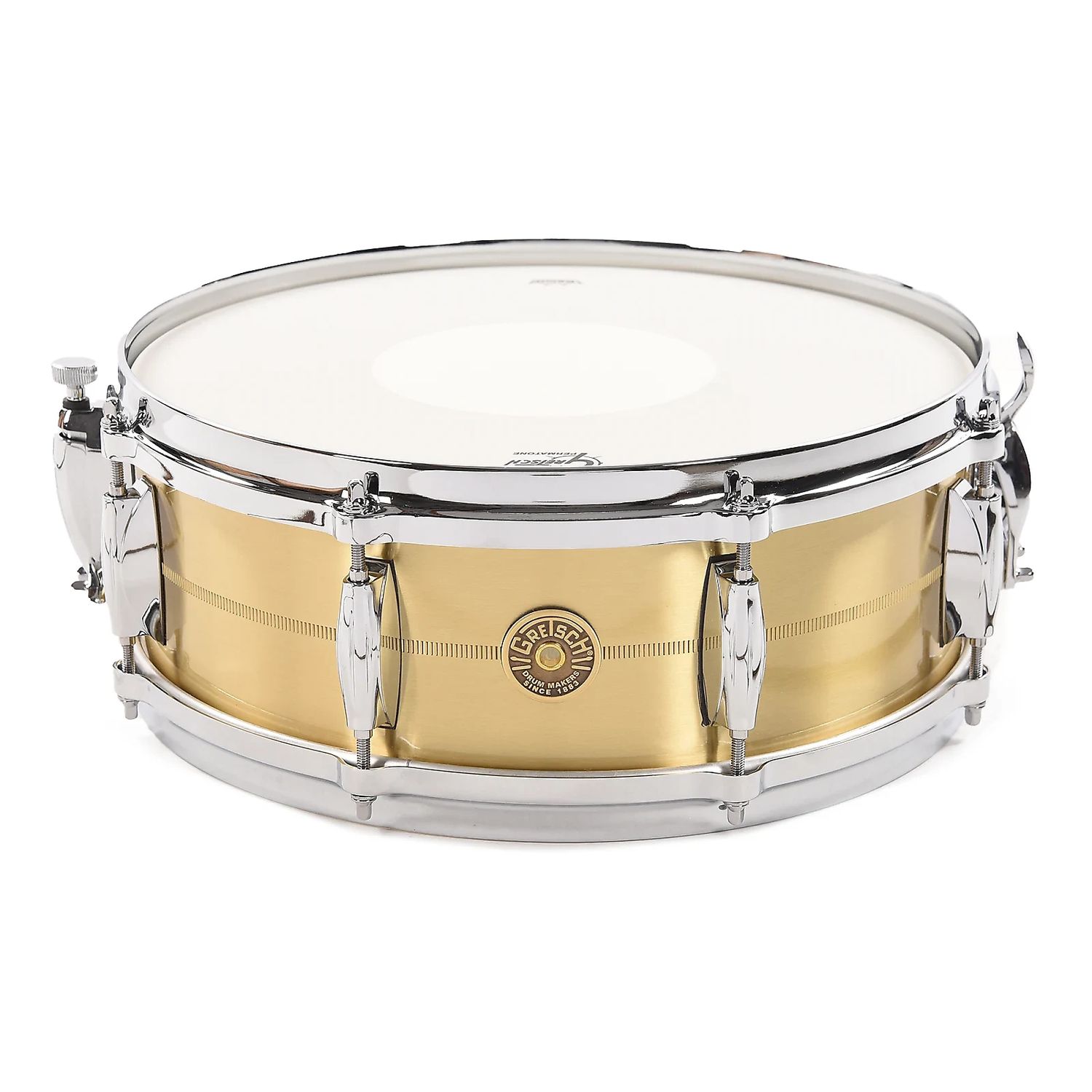 Gretsch 5x14 Bell Brass Snare Drum, 8 Lug
