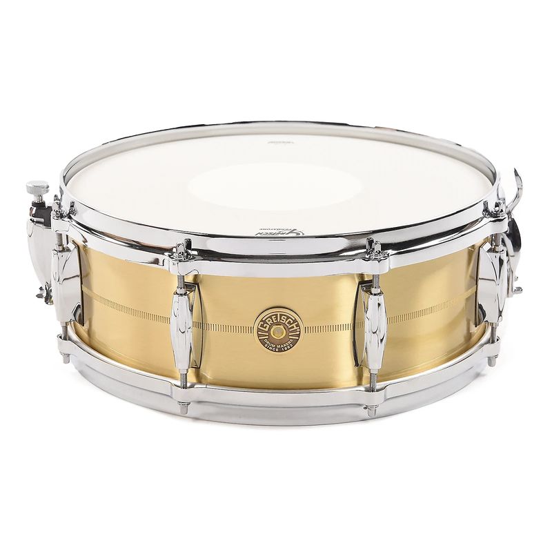Gretsch 5x14 Bell Brass Snare Drum, 8 Lug
