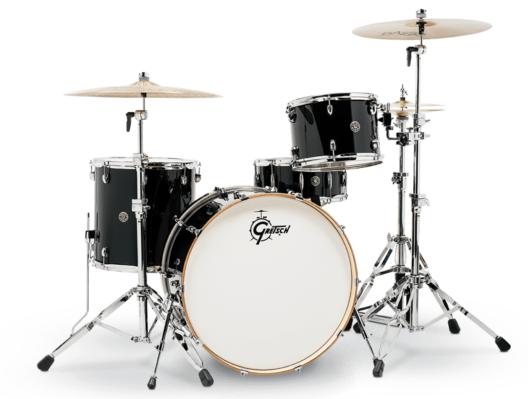 Gretsch Catalina Club 4pc Drum Kit - “Piano Black” (24/13/16/14SN)