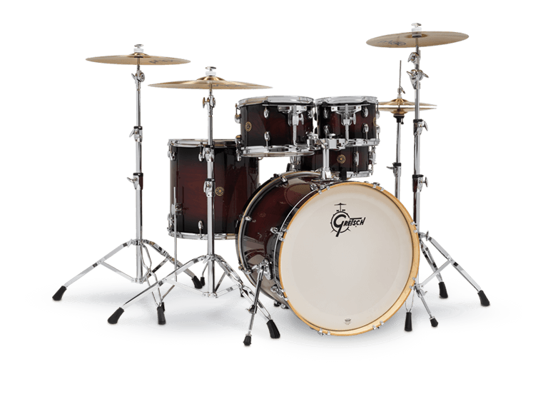 Gretsch Catalina Maple 5pc Drum Kit - “Deep Cherry Burst” (22/10/12/16/14SN)