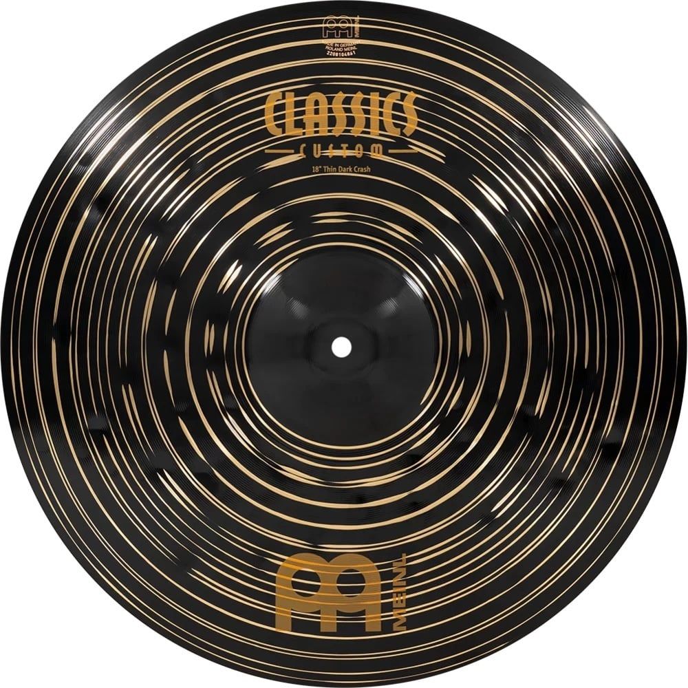 Meinl 18&quot; Classics Custom Dark Thin Crash Cymbal