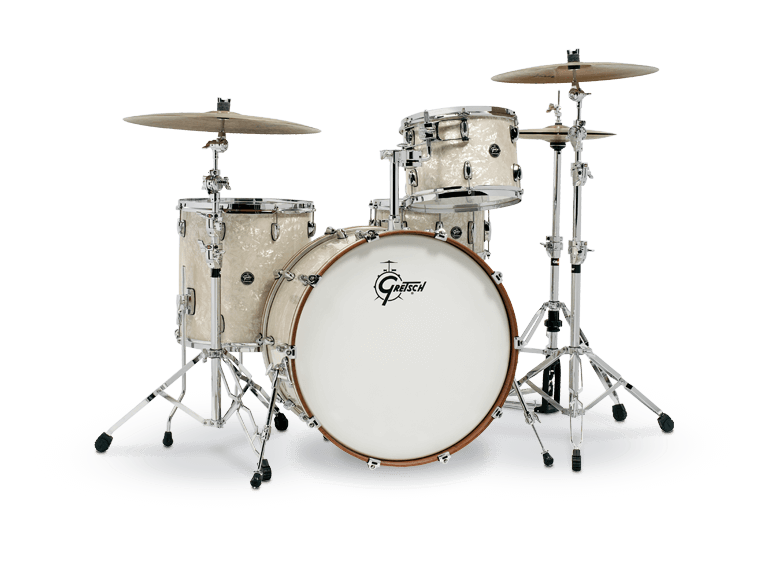Gretsch Renown 4pc Drum Kit - “Vintage Pearl” (24/13/16/14sn)