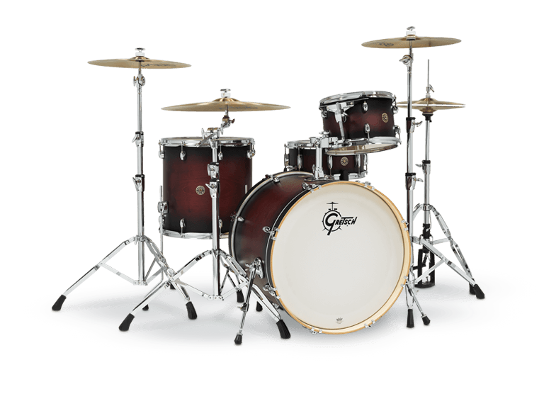 Gretsch Catalina Maple 4pc Drum Kit - “Satin Deep Cherry Burst” (22/12/16/14)