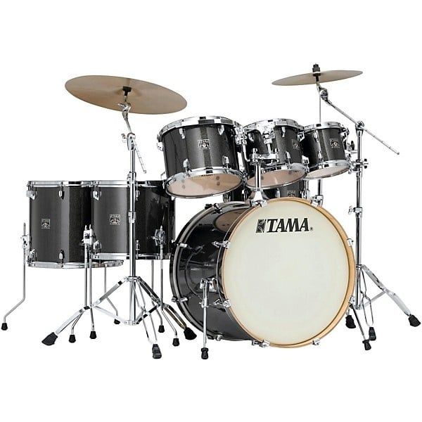 Tama Superstar Classic Maple 7pc Drum Kit &quot;Midnight Gold Sparkle&quot;