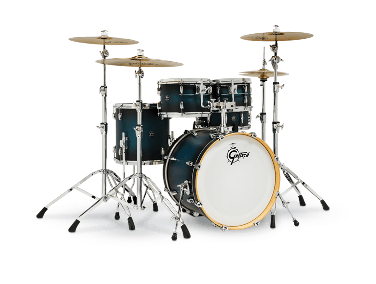 Gretsch Renown 5pc Drum Kit - “Satin Antique Blue Burst” (20/10/12/14/14sn)