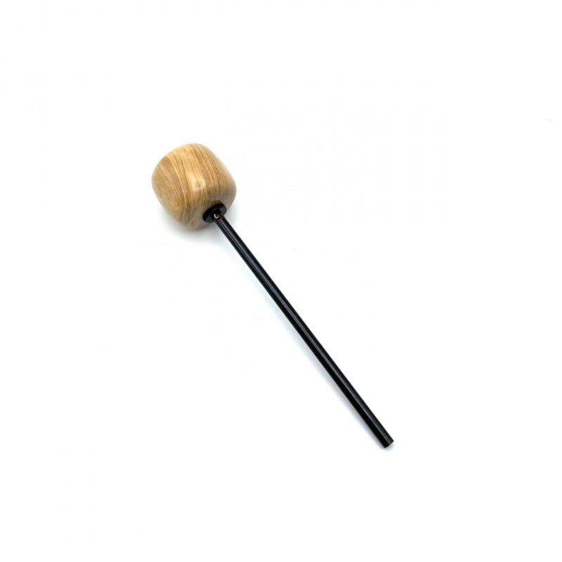 DANMAR BASS DRUM PEDAL BEATER - Wild Wood, Black Shaft