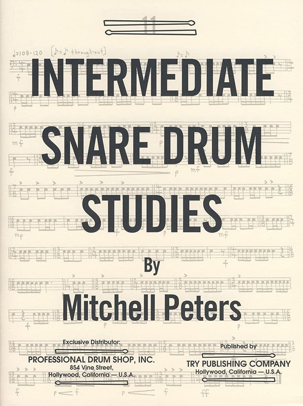 Intermediate Snare Drum Studies - Mitchell Peters
