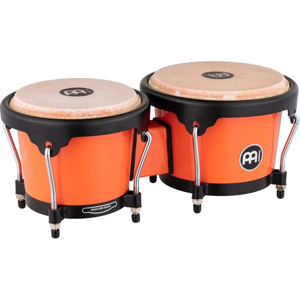 Meinl Percussion Journey Series HB50 Bongo, Electric Coral
