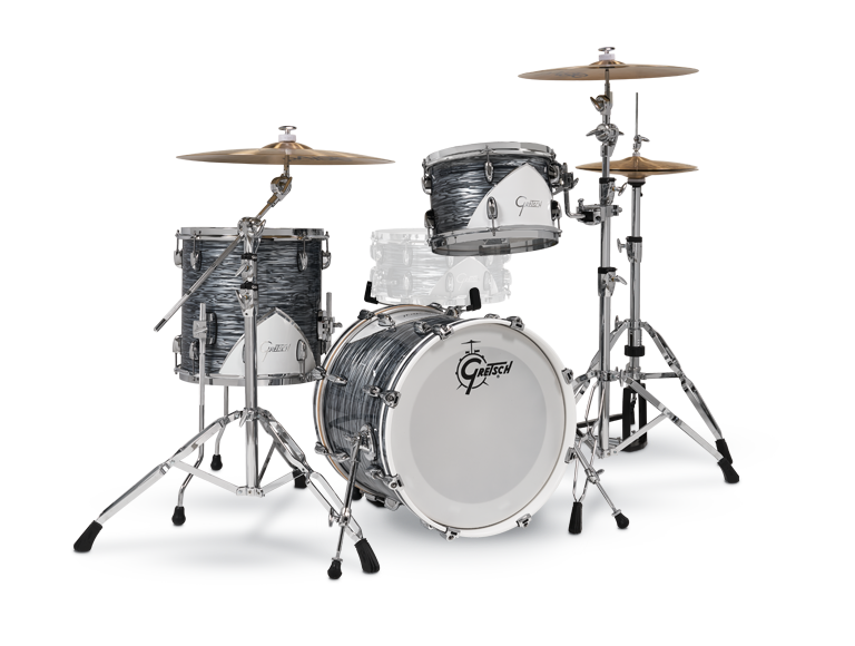 Gretsch Renown 57 3pc Drum Kit - “Silver Oyster Pearl” (18/12/14)