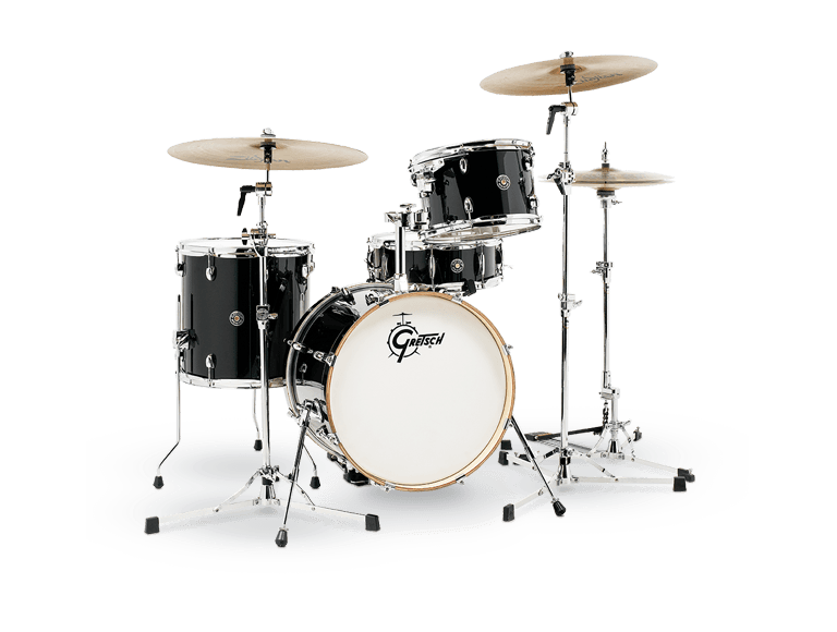 Gretsch Catalina Club 4pc Drum Kit - “Piano Black” (18/12/14/14SN)