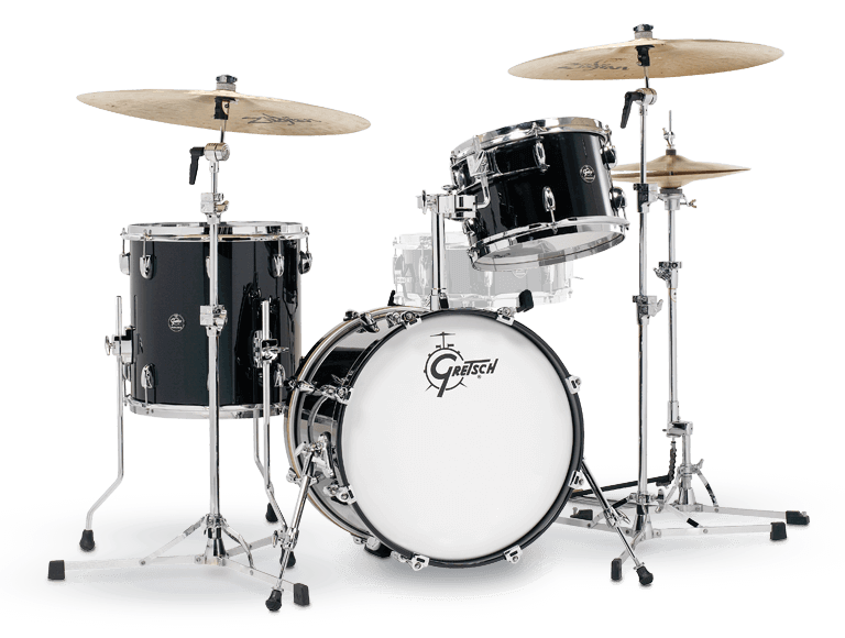 Gretsch Renown 3pc Drum Kit - “Piano Black” (18/12/14)