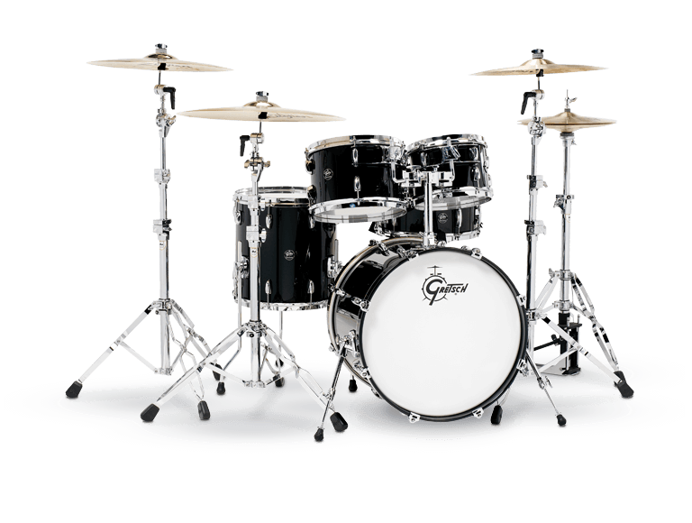 Gretsch Renown 4pc Drum Kit - “Piano Black” (20/10/12/14)