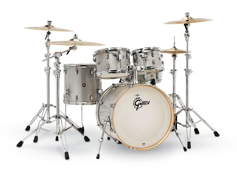 Gretsch Catalina Maple 5pc Drum Kit - &quot;Silver Sparkle” (20/10/12/14/14SN)