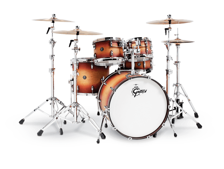 Gretsch Renown 4pc Drum Kit - “Satin Tobacco Burst” (22/10/12/16)