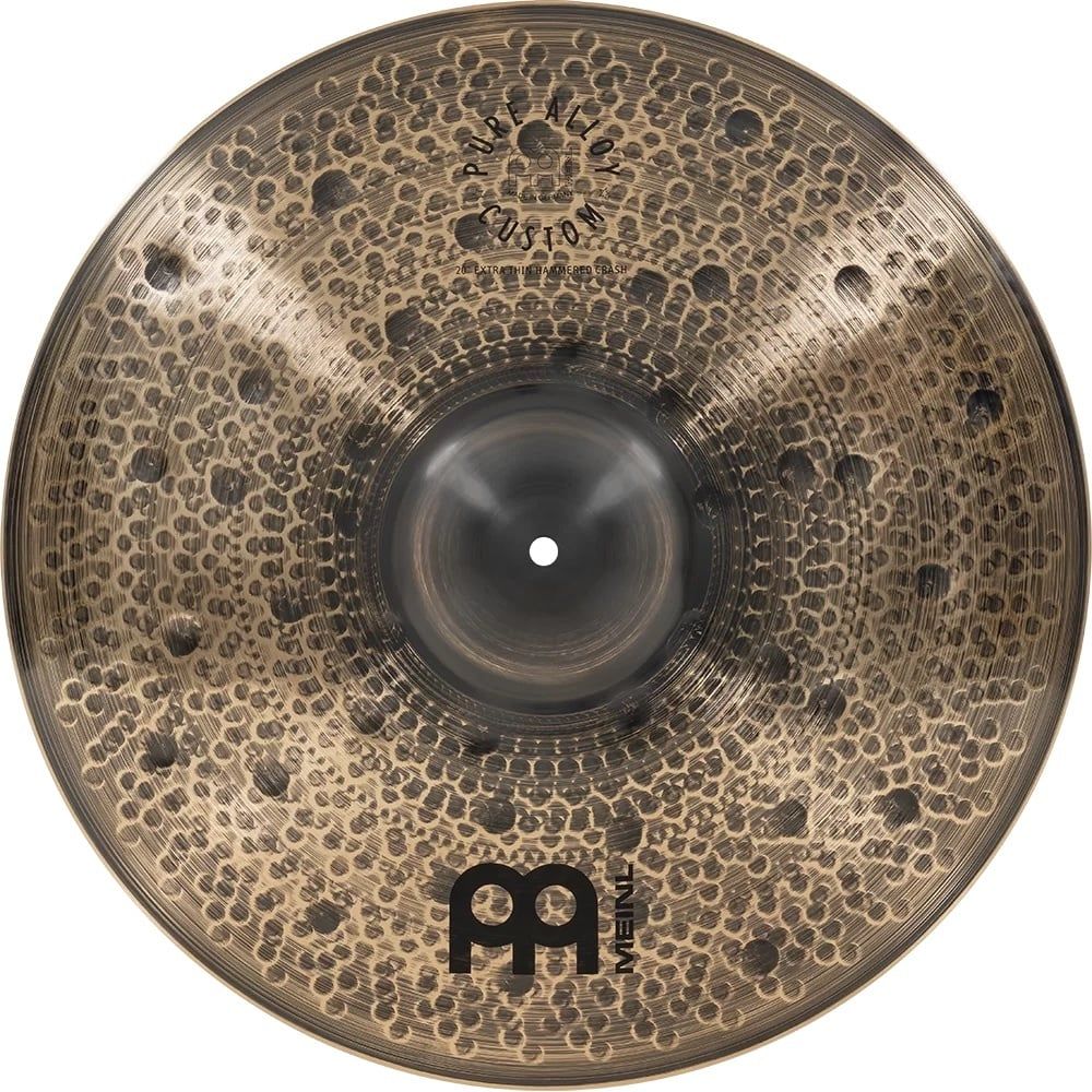 Meinl 20&quot; Pure Alloy Custom Extra Thin Hammered Crash Cymbal