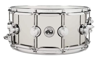 DW Collectors 6.5x14 Nickel Over Brass Snare Drum