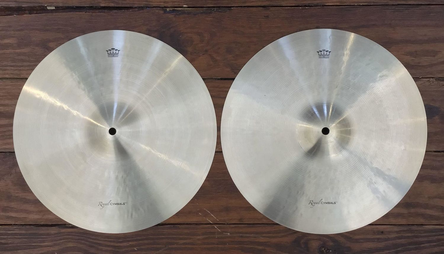 Royal 14” hi hat pair