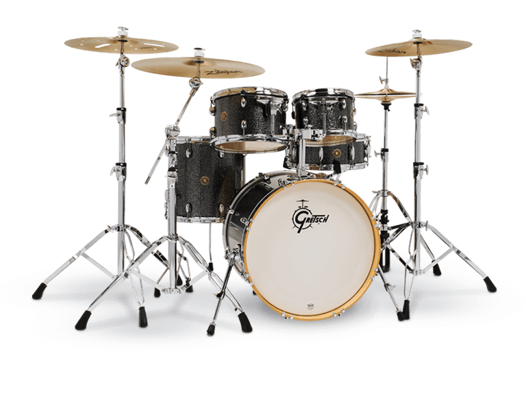Gretsch Catalina Maple 5pc Drum Kit - “Black Stardust” (20/10/12/14/14SN)