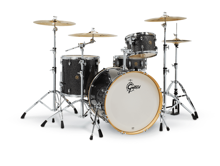 Gretsch Catalina Maple 4pc Drum Kit - “Black Stardust” (22/12/16/14)