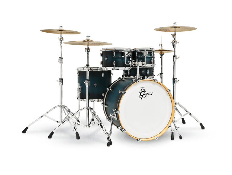 Gretsch Renown 4pc Drum Kit - “Satin Antique Blue Burst” (22/10/12/16)