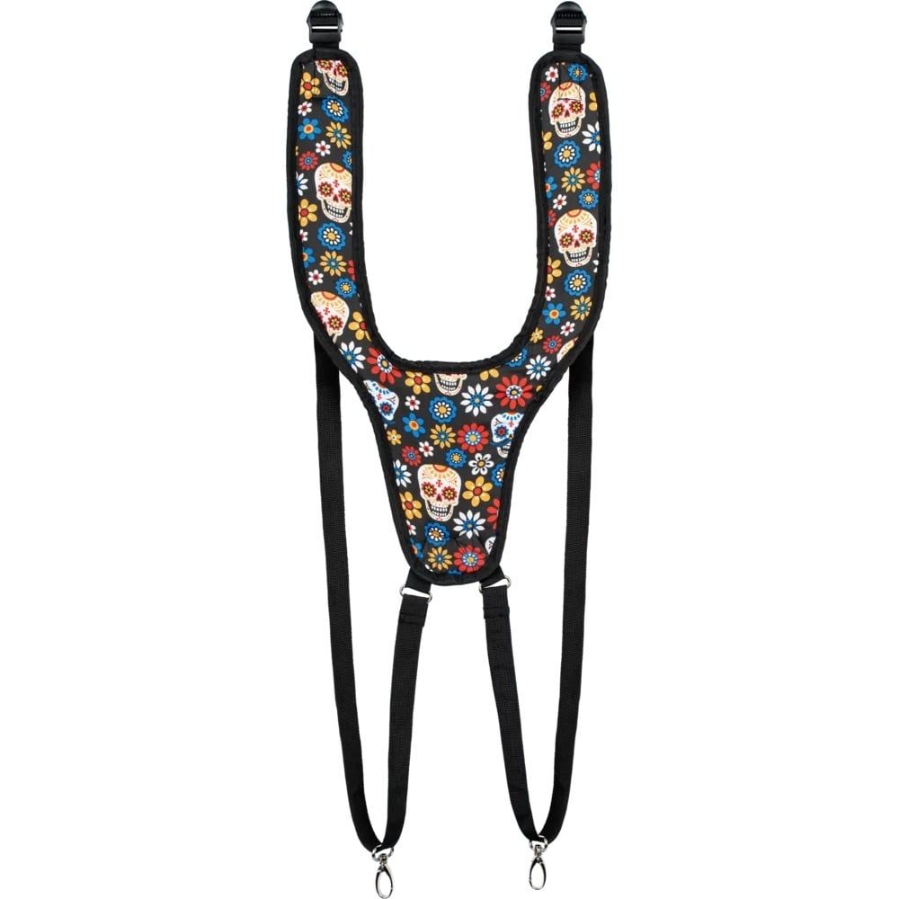 Meinl Percussion Designer Djembe Strap, Day of the Dead