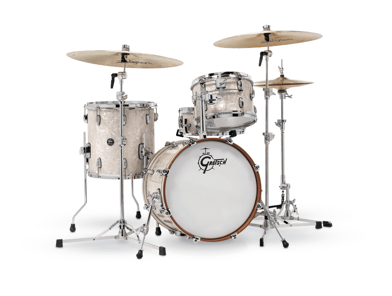 Gretsch Renown 3pc Drum Kit - “Vintage Pearl” (18/12/14)
